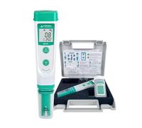 Apera Instruments Salt20 - Medidor de salinidad con indicador de temperatura (1% de precisión, ± 0,5 °C, resistente al agua, ATC, estuche de transporte)