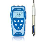 Apera Instruments SX811-BS medidor de pH de carne portátil, equipado con LanSen de acero inoxidable de grado alimentario, electrodo de cuchilla anticontaminación