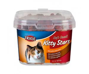 Aperitivos suaves - Estrellas de gatito - Cantidad: 140 g