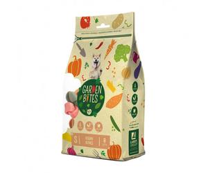 Aperitivos vegetarianos Vegan Bones para perro - Garden Bites - Tamaño: S
