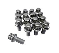 Apernos rueda Accesorios Compatible Con Benz Para Clase E Para Clase C Para Clase S Pernos Para Ruedas Coche Tornillos Para Ruedas Juego Pernos Buje Para Perno Perno Para Neumático(20PCS)