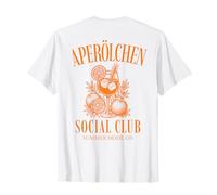 APERÖLCHEN Social Club X VERMMER Mode ON. Spritz - Backprint Camiseta