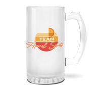 Aperol Spritz Team Summer Vibes Italian Cocktail Lover Retro Vintage Sunset Beach Party Vacation Holiday Fan Gift Birthday Jarra de cerveza transparente de 500 ml