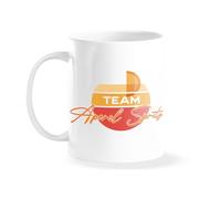 Aperol Spritz Team Summer Vibes Italian Cocktail Lover Retro Vintage Sunset Beach Party Vacation Holiday Fan Gift Birthday Taza blanca