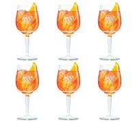 Aperol Spritz - Vasos (450 ml, 6 unidades)