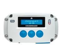 Apertura Automática de Puerta para Gallinas, ChickenGuard Pro con Timer/Sensores de Luz, Motor Potente Levanta la Puerta/Flap hasta 2kg, (Pro Bateria)