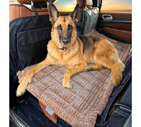 APetsPlanet Cama de lujo para perro, color marrón, almohadilla superior, alfombrilla de cama para mascotas, parte inferior antideslizante, manta de sofá, cama de viaje para perro, cojín de ajuste