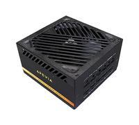 Apevia ATX-GX1200W Galaxy 1200W Totalmente Modular 80+ Gold Certificado, ATX 3.0 y PCIE 5.0 Ready Active PFC ATX Fuente de alimentación para Juegos, Incluye Conector Gen 5 12VHPWR