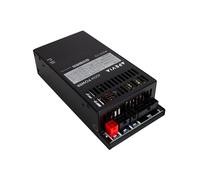 Apevia ITX-PFC400W Mini ITX/Flex ATX / 1U 400W Fuente de alimentación Totalmente Modular, PFC Activo de Rango Completo 90-264V, CA para Sistema POS AIO Desktop Gaming Server Factor de Forma pequeño