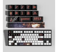 APEX - 14 teclas mecánicas para juegos de PC, grabadas con láser, grabadas con láser, con cada retrato pasivo y habilidades compatibles con cualquier teclado mecánico (RAMPART)