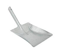 Apex Chapado en Zinc recogedor, de Metal, Plata, 30 x 30 x 30 cm