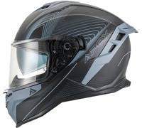 Apex FI200 Madrid, casco integral XXL female Negro/Gris