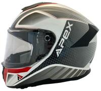 APEX FT300 New York Casco, gris-plata, tamaño XS para Hombres