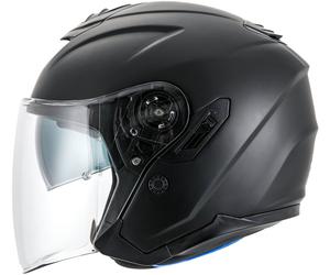 Apex JT300 Solid, casco abierto L female Negro Mate
