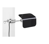 Apex Lámpara de Pared con Clip Hierro Negro