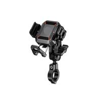 Apex Rush Soporte for Teléfono De Motocicleta 15W | Cargador inalámbrico y 36W USB C, carga rápida, antirrobo, a prueba de golpes, for motocicleta, Scooter(Handlebar No Charger)