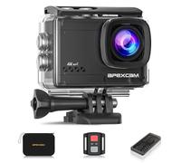 Apexcam Cámara Deportiva 4K 20MP WiFi Cámara subacuática Ultra HD Impermeable 40M Action Camera 2.0'LCD 170° Gran Angular 2.4G Remoto 2 baterías de 1050mAh y Accesorios Multiples…