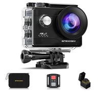 Apexcam Cámara Deportiva 4K 20MP WiFi Cámara subacuática Ultra HD Impermeable 40M Action Camera 2.0'LCD 170° Gran Angular 2.4G Remoto 2 baterías de 1050mAh y Accesorios Multiples