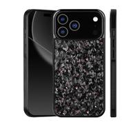 Apexcarbon Forged Carbon Fiber Phone Case for iPhone 17 Pro Max, Ultra-Slim All-Inclusive Protective Cover, Magnetic Wireless Charging,Caseless Touch Feeling,Shockproof Lightweight (17 Air,Pink)