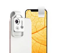 APEXEL 200 microscopios para cámara de smartphone, microscopio para smartphone, Explore Micworld con smartphone Microscope, color blanco