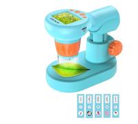Microscopio para niños APEXEL, Aumento Digital HD de 800X, microscopio Digital portátil con Pantalla LCD de 2"" para niños y Adultos con Tarjeta SD de 32GB