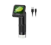 APEXEL Microscopio Digital de Mano con Pantalla LCD de 2 Pulgadas, Microscopio PortáTil de Bolsillo 800X con Lupa ElectróNica para NiñOs
