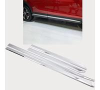 APEXRA Cubierta de moldura de puerta lateral ABS cromada para carrocería de coche, para Mitsubishi Eclipse Cross 2018 - 2021 2022,accesorios de coche, piezas de automóvil, juego de 4 piezas cromadas