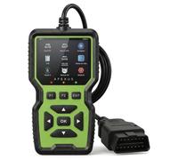 Apexus OBD2 Diagnosis Herramienta - Lector y Borrador de códigos del Motor con Datos en Tiempo Real, Prueba O2, verificación I/M, Datos congelados y compatibilidad Universal con vehículos OBDII