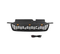 APEYCRX Coche Delantero Rejilla para para Escape para Kuga 2001 2002 2003 2004 con Luces LED decoración del Parachoques Delantero, Accesorios de Rejilla