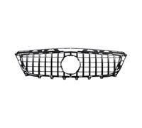 APEYCRX Coche Delantero Rejilla Parrillas Delanteras para Benz para CLS W218 C218 2011 2012 2013 2014 Color Negro Brillante, Modelo GT R, sin Orificio para cámara.