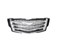 APEYCRX Coche Delantero Rejilla Rejilla de Parachoques Superior Delantera para Cadillac para Escalade ESV 2016-2020, Repuesto 23329115, Rejilla Malla cromada para capó.