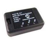 APGDT001, la herramienta de desarrollo del analizador serie LIN permite al usuario monitorear y comunicarse con un bus LIN (red de interfaz local)