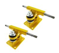 APGLSXY 2 soportes de rueda de 3.25 pulgadas para monopatines, base de puente, monopatines, camiones, resistencia a los impactos, accesorio de rodamiento de rueda de aluminio