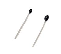 APGLSXY 50 ojos de camarón de cangrejos negros para cebos de pesca, perfectos para hacer señuelos y varias técnicas, accesorios de organización rápida