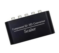 APGLSXY Adaptador pequeño HDTV YPBPR con resolución de salida 1080P, accesorios de vídeo, textura para reproductor de videograbadores y televisores Box YPBPR a Hdtv Link