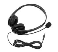 APGLSXY Auriculares con cable con enchufe de 3,5 mm, suaves, agradables al tacto, cómodos, para conferencias y música sobre la oreja