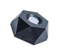 APGLSXY Base de luz LED regulable de varios colores, sensible al tacto, para uso portátil en presentaciones de joyas y ambientes domésticos, luz de exhibición de joyas, Multi sided rotation, como se