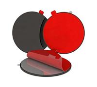 APGLSXY Base de montaje de ventosa de forma redonda de 80 mm para soporte de teléfono de coche, funciona en todo tipo de salpicaderos y parabrisas, agarre seguro, fuerte adhesivo para coche