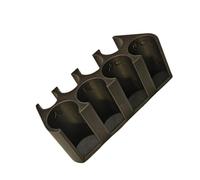 APGLSXY Caja de almacenamiento de monedas de PETG resistente con 8 compartimentos individuales, contenedor de monedas de viaje para una gestión eficiente del dinero