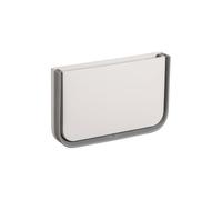 APGLSXY Caja de almacenamiento plegable para refrigerador, montaje en la pared, soporte para control remoto, planificador contemporáneo