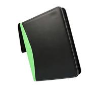 APGLSXY Carpeta de 900 tarjetas de bolsillo con 9 páginas de bolsillo con cremallera alrededor del álbum de poliuretano con correa de muñeca para intercambiar, deportes y anime, soporte de