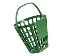 APGLSXY Cesta de recogida de pelotas de golf con capacidad para 50 pelotas de golf con asa para una fácil práctica en el campo o en el patio trasero, cubo de transporte estable