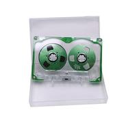 APGLSXY Cinta de sonido vacía de 50 minutos, carrete de metal de doble cara, carrete de marco colorido para música, vacío para canciones