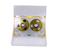 APGLSXY Cinta de sonido vacía de 50 minutos, carrete de metal de doble cara, carrete de marco colorido para música, vacío para canciones