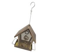 APGLSXY Comedero de colibrí de grado con diseño espacioso con capacidad para 3 libras de alimentos, ideal para los amantes de las aves y observadores de la naturaleza, comedero permanente para pájaros