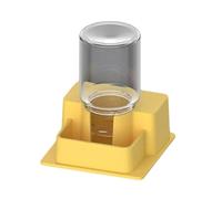 APGLSXY Comedero para reptiles con recarga automática y botella de supervisión transparente, ahorra espacio para tortugas, lagartos, reptiles, dispensador de agua