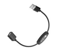 APGLSXY Controlador de velocidad USB, interruptores reguladores electrónicos, 3 cables ajustables de regulación del ventilador del automóvil para escritorio, cable USB de escritorio