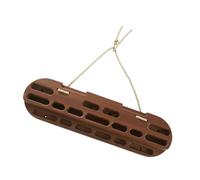 APGLSXY Diapasón de escalada de madera, equipo de fortalecimiento de manos, ejercitador de antebrazo para entrenamiento, agarre de dedos y dominadas, equipo fortalecedor de mano, tabla de escalada