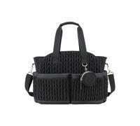 APGLSXY Elegante bolsa acolchada con compartimento aislante, organizador de poliéster impermeable para bebé esencial y bolsa de viaje
