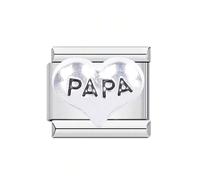 APGLSXY Elegante dije modular de letra de corazón en acero inoxidable diseñado para entusiastas de la moda y amantes de las manualidades, accesorios de joyería de acero inoxidable